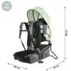 Babymoov Porte-bébé de Randonnée Moov & Hike - Vert Sauge