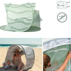 Babymoov Tente Anti-UV Rafraichissante Moov & Protect - Green Lagoon