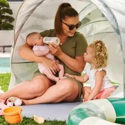Babymoov Tente Anti-UV Rafraichissante Moov & Protect - Green Lagoon