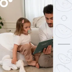 Babymoov Transat Pouf Evolutif Seat'n Grow Doomoo - Sand