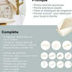 Babymoov Trousse de Toilette x Babyatoutprix - Curl White