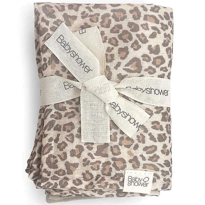 Babyshower Lot de 3 Mini Langes - Wild Print