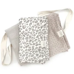 Babyshower Lot de 3 Mini Langes - Soft Print