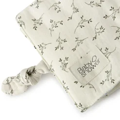 Babyshower Matelas à Langer Nomade Knot - Olive Bloom