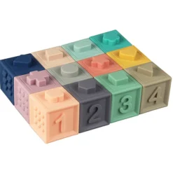 BabyToLove Mes Premiers Cubes Educatifs
