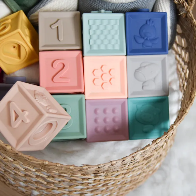 BabyToLove Mes Premiers Cubes Educatifs