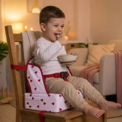 BabyToLove Rehausseur Easy Up pour Chaise - Little Hearts