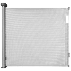 Badabulle Barrière de Sécurité Rétractable Safe & Roll - Gris