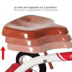 Baghera Tricycle Vintage Rouge