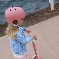 Banwood Casque Eco-conçu Raspberry - Taille 50-54 cm