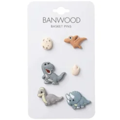 Banwood Charms Pins Pour Panier Banwood - Dinosaures