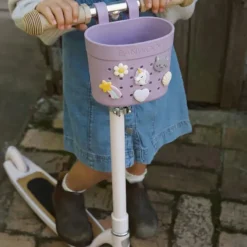 Banwood Panier Pin & Ride pour Vélo ou Trottinette - Lavender