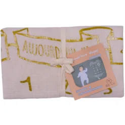 BB&Co Couverture 2-en1 et 2 Accessoires - Ecru et Biscuit