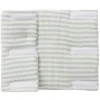 BB&Co Tour de Lit Modulable et Respirant - Rayé Vert de Gris