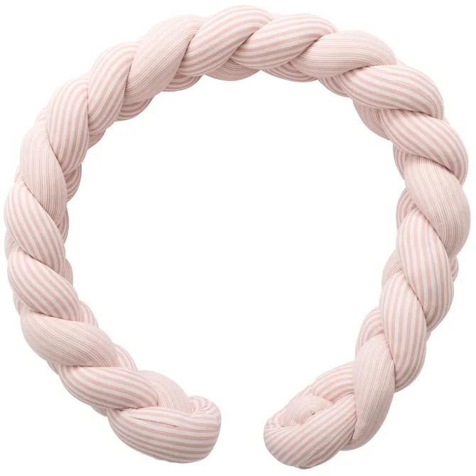 BB&Co Tresse Décorative Ouatinée Multi-usages - Rayé Vieux Rose