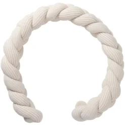 BB&Co Tresse Décorative Ouatinée Multi-usages - Rayé Galet