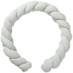 BB&Co Tresse Décorative Ouatinée Multi-usages - Rayé Vert de Gris