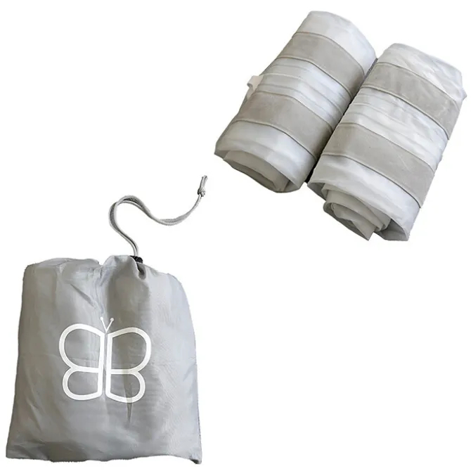 Bblüv Lot de 2 Barrières de Lit Gonflables Bümps - Blanc