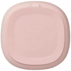 b.box for kids Assiette Compartimentée à Ventouse et Couvercle - Blush