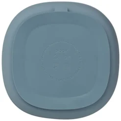 b.box for kids Assiette Compartimentée à Ventouse et Couvercle - Ocean