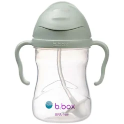 b.box for kids Tasse à Paille Lestée Sage - 240 ml