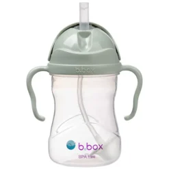 b.box for kids Tasse à Paille Lestée Sage - 240 ml