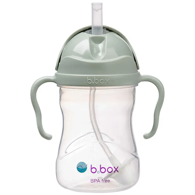 b.box for kids Tasse à Paille Lestée Sage - 240 ml