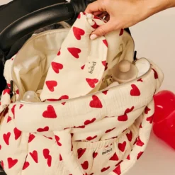 BEBEL Matelas à Langer Comme un Bonbon - Coeur