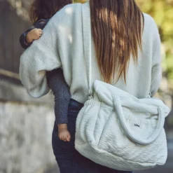 BEBEL Sac à Langer Comme un Bonbon Wavy - Ecru