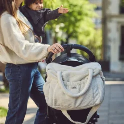 BEBEL Sac à Langer Comme un Bonbon Wavy - Ecru