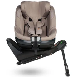 BeSafe Pack Siège Auto Beyond² 360 Groupe 0+/1/2 i-Size + Base Beyond - Dark Sand Soft Breeze