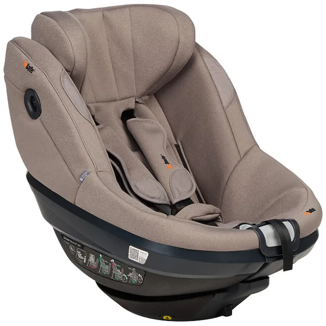 BeSafe Siège Auto Beyond² 360 Groupe 0/1/2 i-Size - Dark Sand Soft Breeze