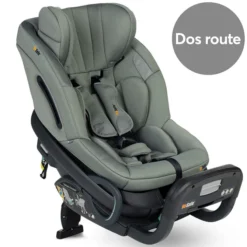 BeSafe Siège Auto Stretch² i-Size Groupe 0/1/2 - Meadow Green Soft Breeze