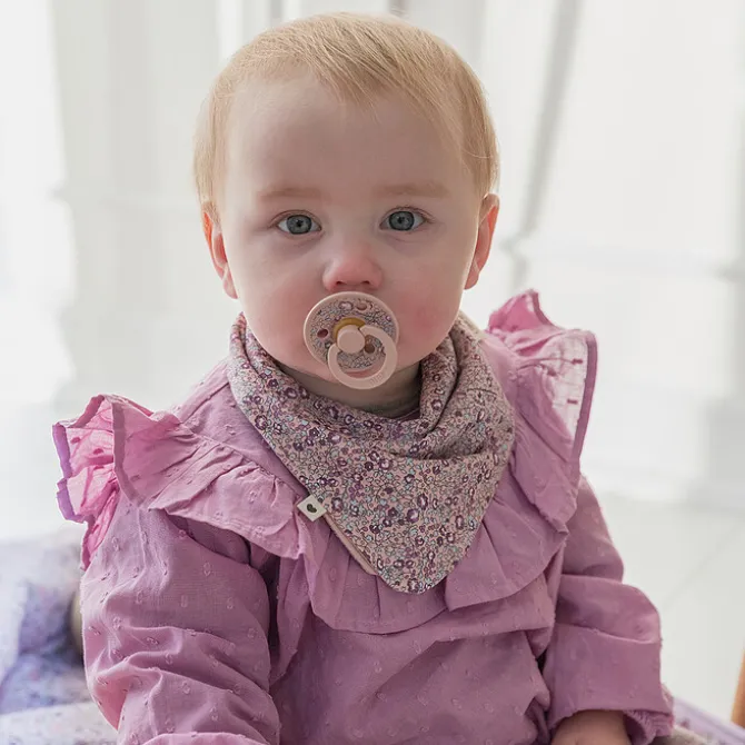 Bibs Bavoir Bandana Bibs x Liberty - Chamomile Lawn Violet Sky
