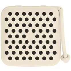 Bibs Boîte à Sucettes Polka - Ivory & Black