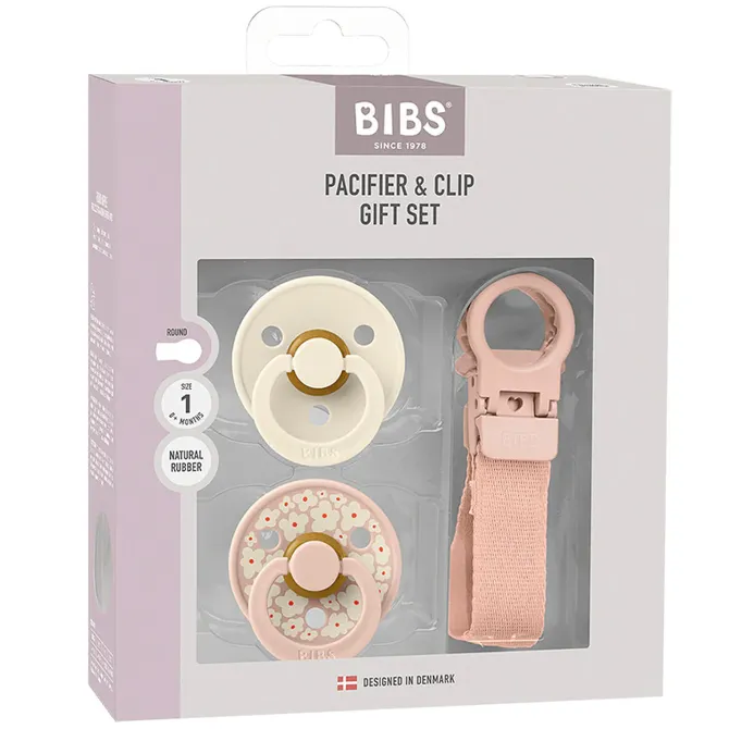 Bibs Coffret Cadeau Blush - 0/6 Mois