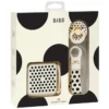 Bibs Coffret Cadeau Soothe & Go Polka - Ivory & Black