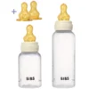 Bibs Coffret Evolutif de 2 Biberons Grow & Flow Ivory - 150 et 270 ml