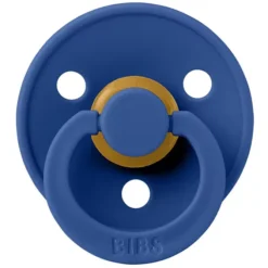 Bibs Sucette Ronde Colour Cornflower - 0/6 Mois