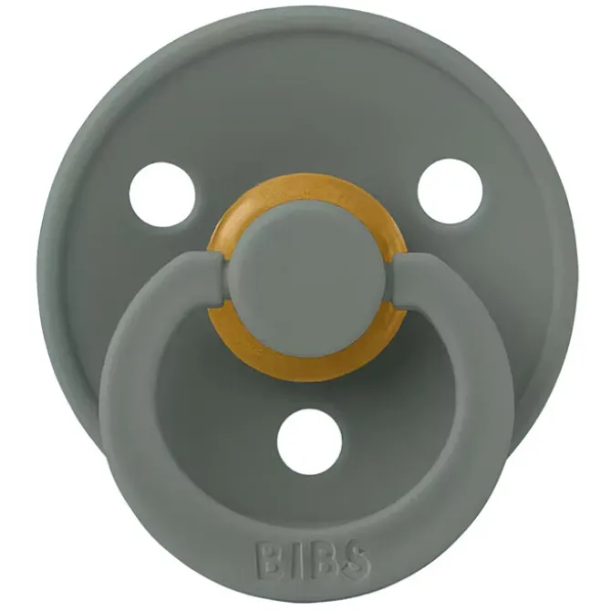 Bibs Sucette Ronde Colour Pine - 0/6 Mois