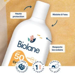 Biolane Crème Solaire SPF50 - 200 ml