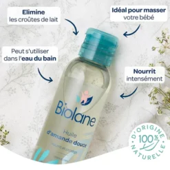 Biolane Huile d'Amande Douce - 100 ml