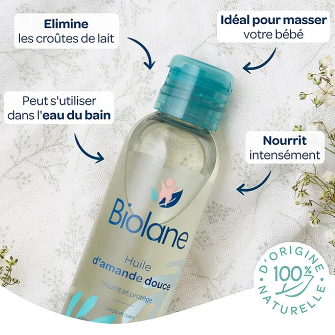 Biolane Huile d'Amande Douce - 100 ml