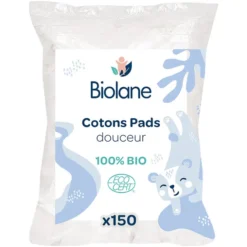 Biolane Lot de 150 Cotons Douceur