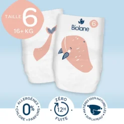 Biolane Lot de 36 Couches Culottes - T6