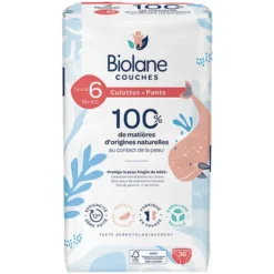 Biolane Lot de 36 Couches Culottes - T6