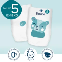 Biolane Lot de 40 Couches Culottes - T5