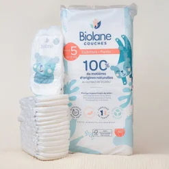 Biolane Lot de 40 Couches Culottes - T5
