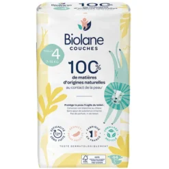 Biolane Lot de 44 Couches Ecologiques - T4