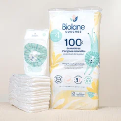 Biolane Lot de 44 Couches Ecologiques - T4
